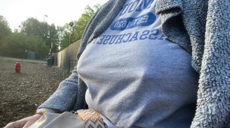 Hanging out at the park