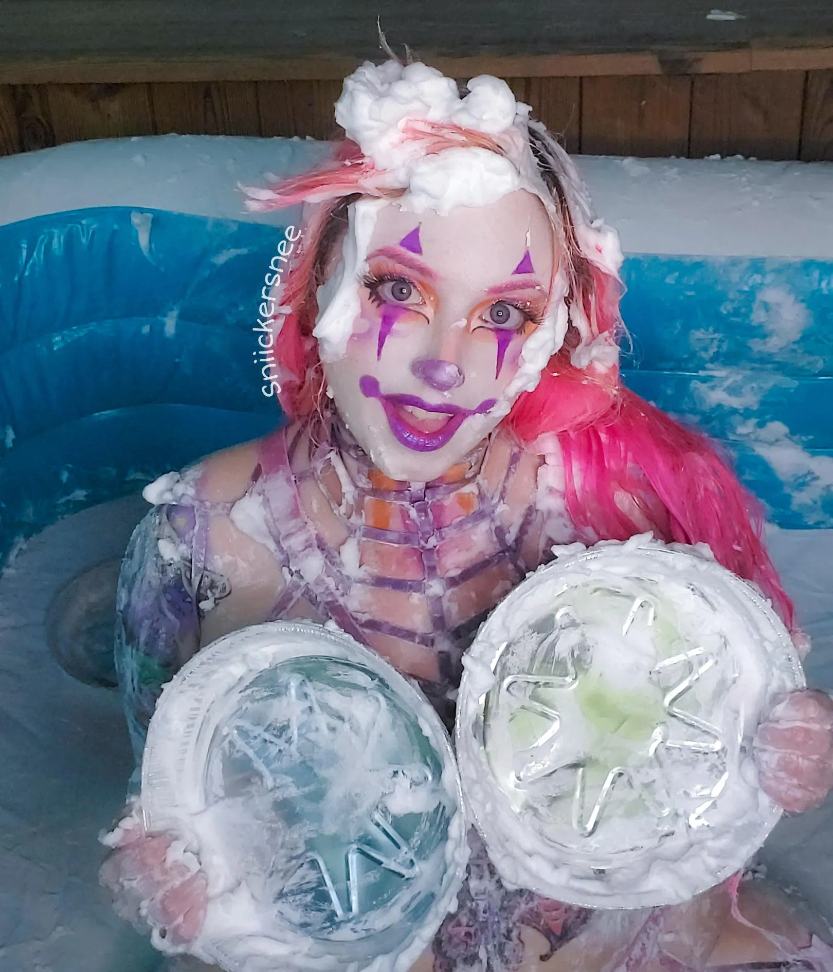 How about a cream pie?