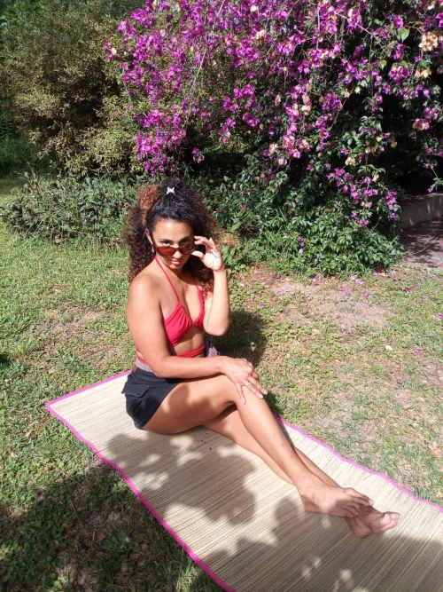 I want you to fuck me in the garden