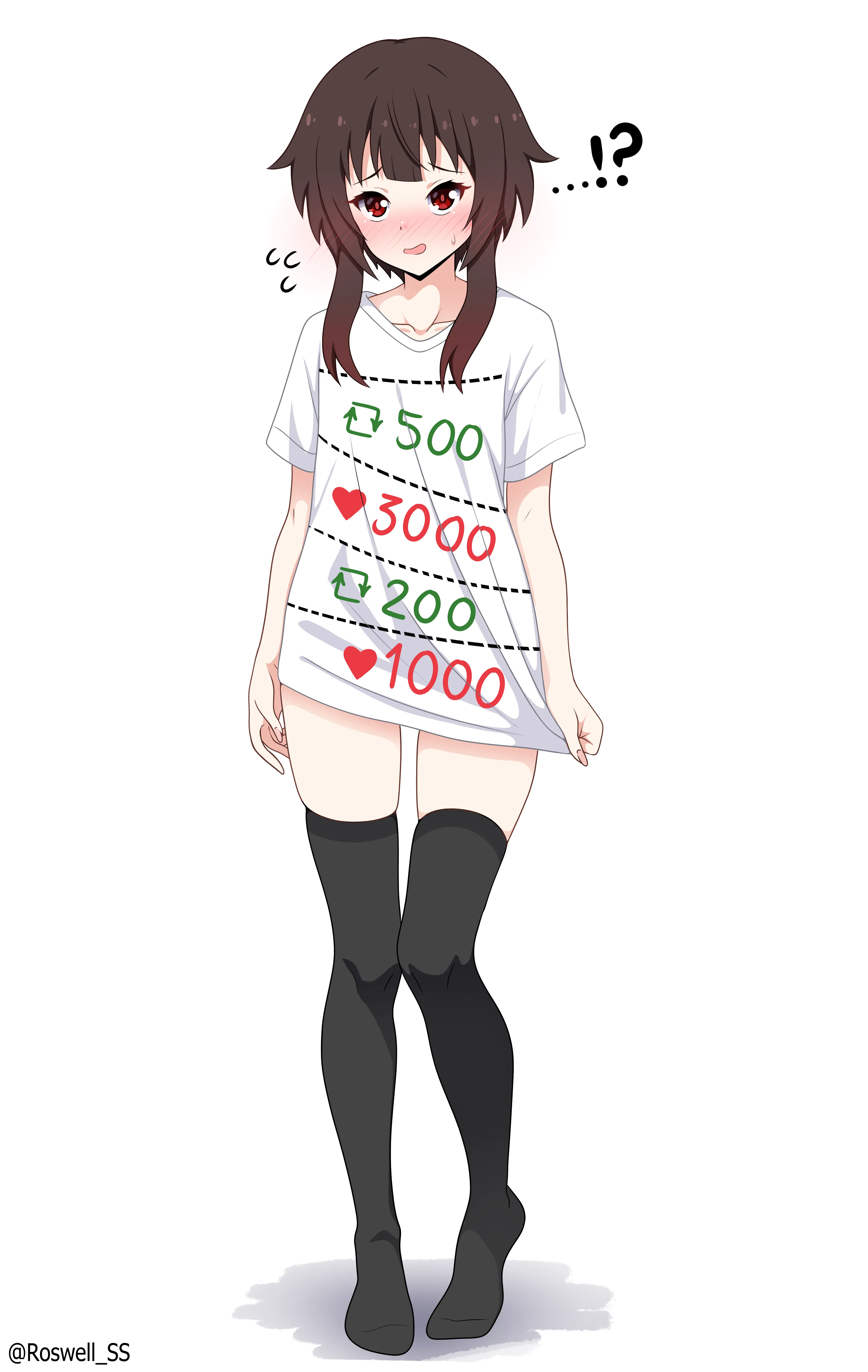 Let's help achieve the goal! (@Roswell_SS)