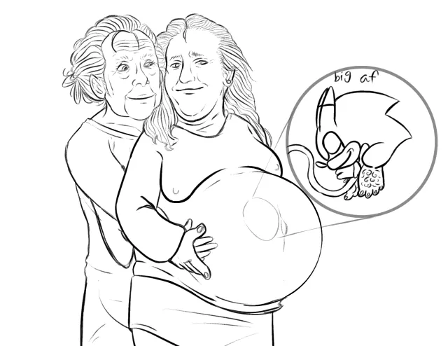 My BF drew this today.