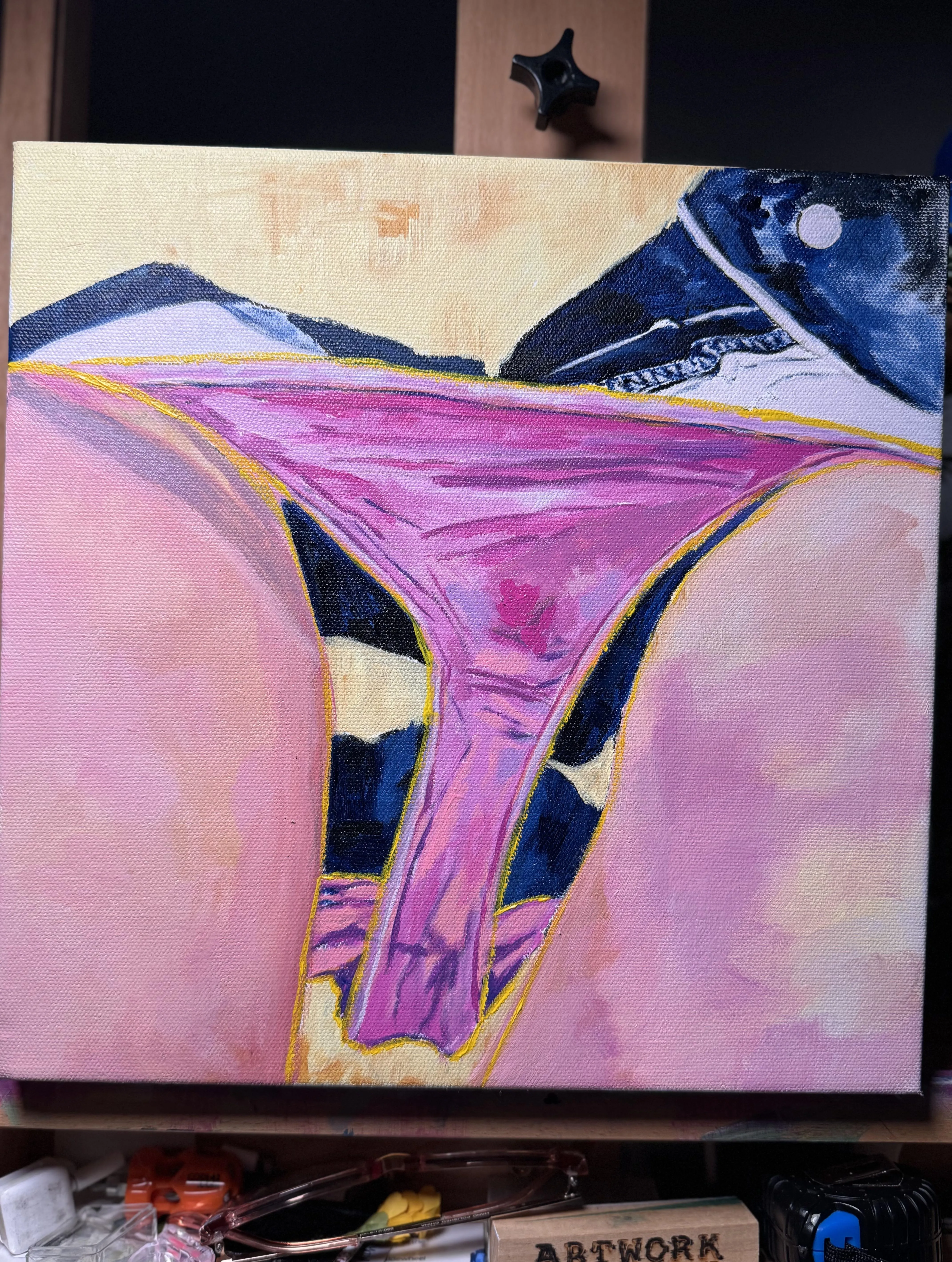 Playfully Poised by Me