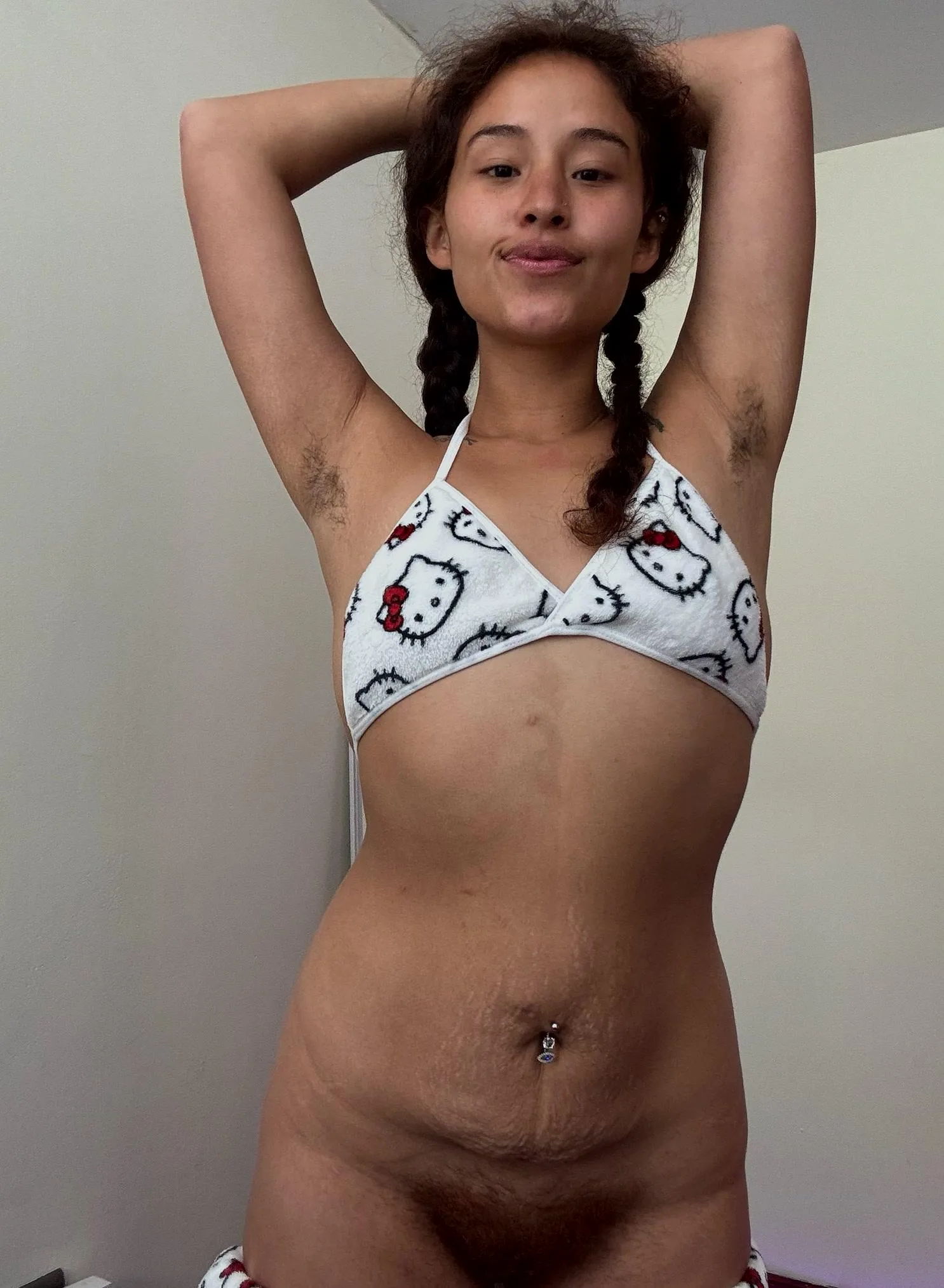 Redhead with tattoos