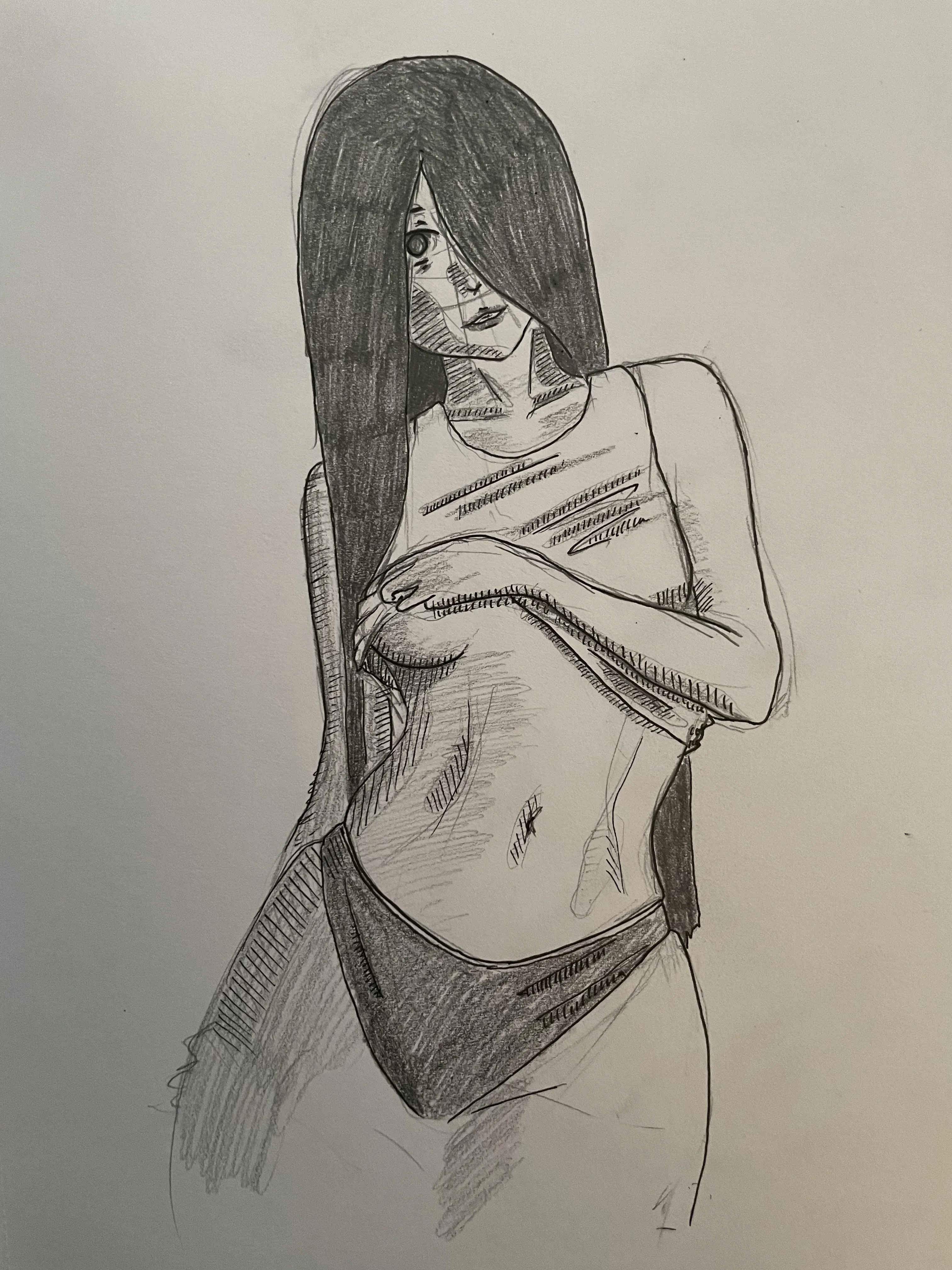 Teasing Sadako sketch