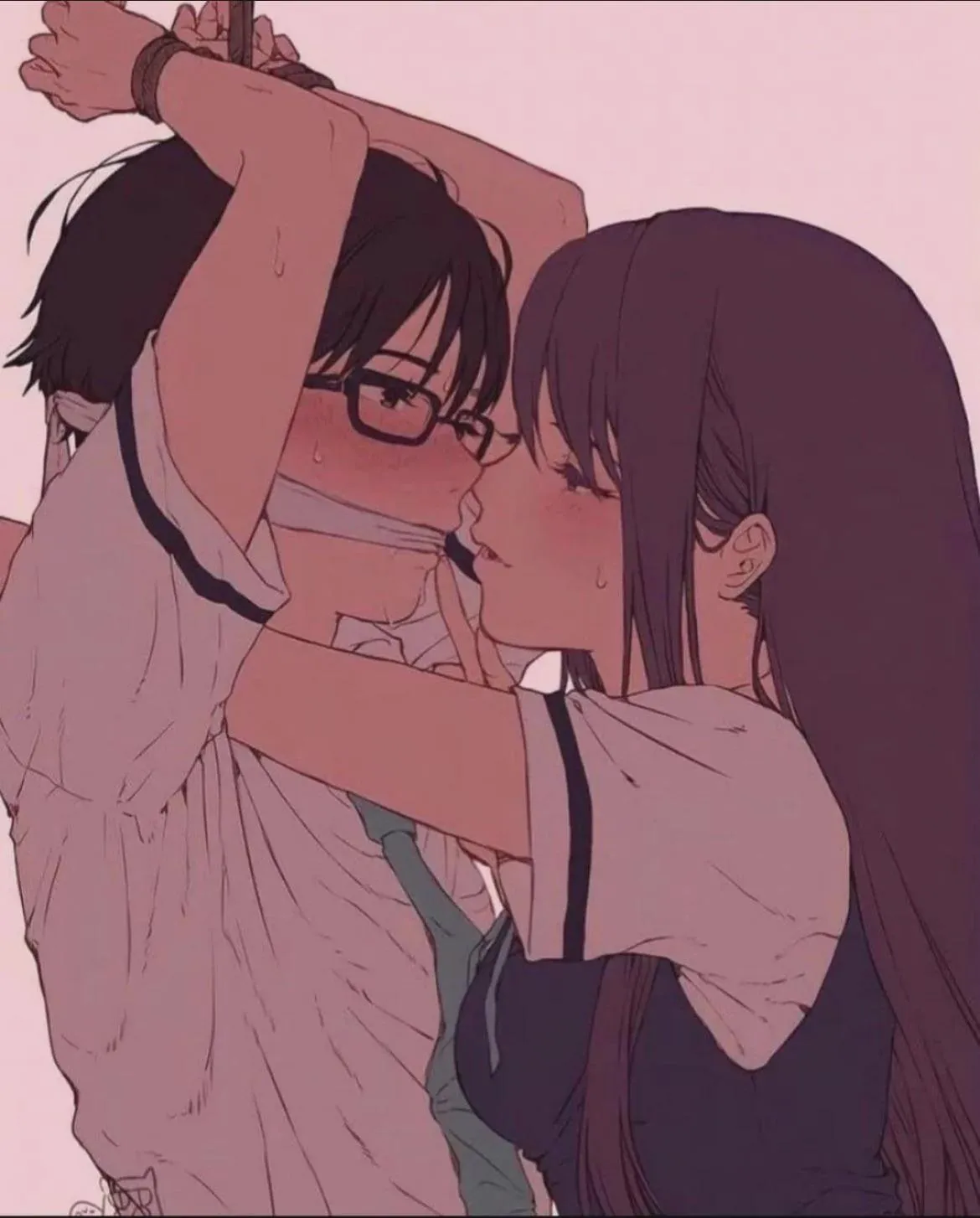 Today is Valentine's Day and I don't want to spend it alone so I kidnapped the person I had a crush on