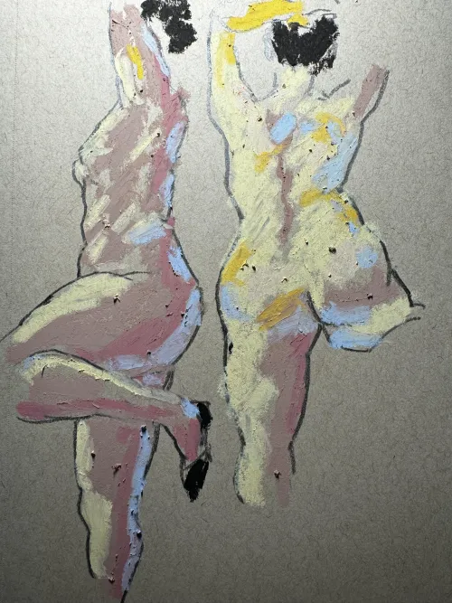 u/pillow_muses, oil pastel by me
