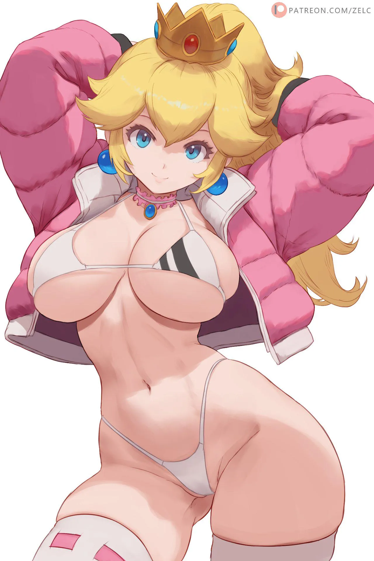 Winter Peach artwork by (Zelc-Face)