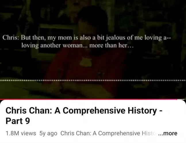 Yall, I think Chris and Barb's creepy relationship goes deeper than we thought...