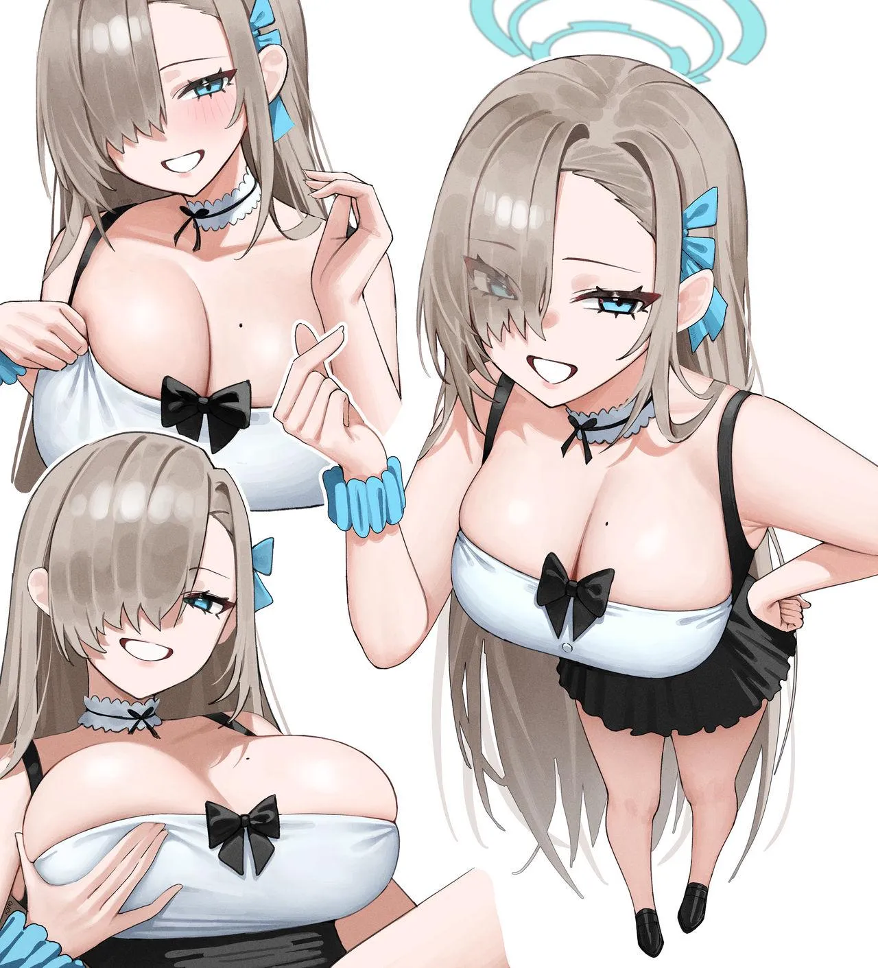 Asuna's boobs in a new dress