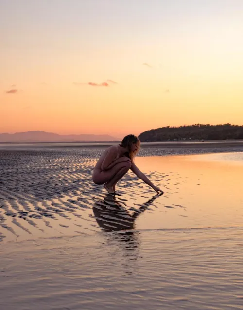 Beach sunsets are magical