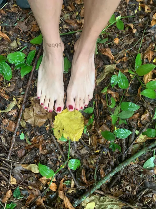 Feet first into the adventure. Can you guess where Im going?