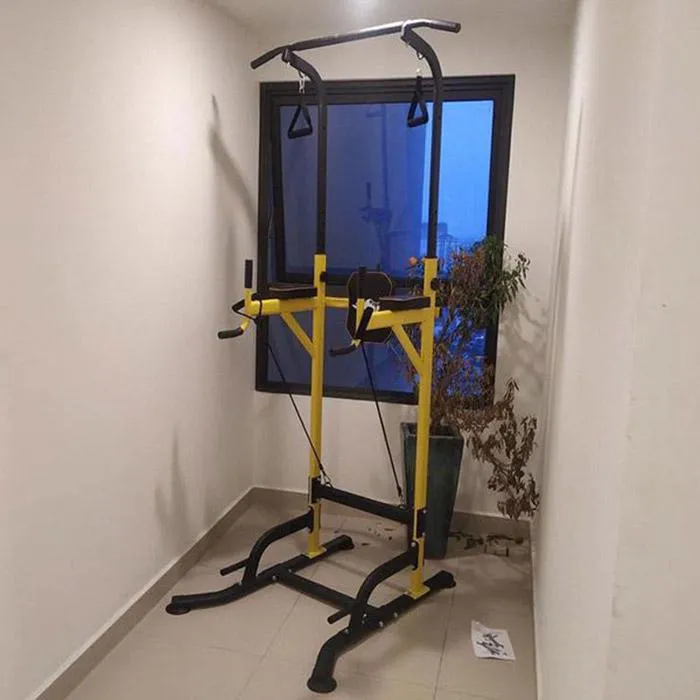 Free standing pull-up bar for BDSM, how to make it safe?