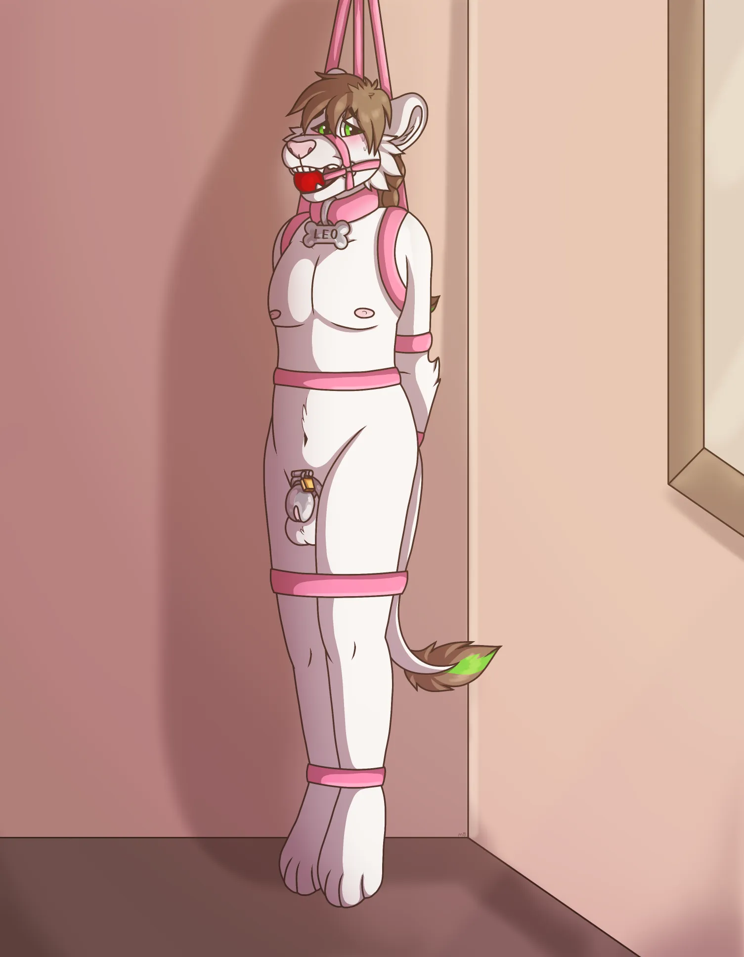 [m] (teethysin) Leo's just been hanging around for most of the day