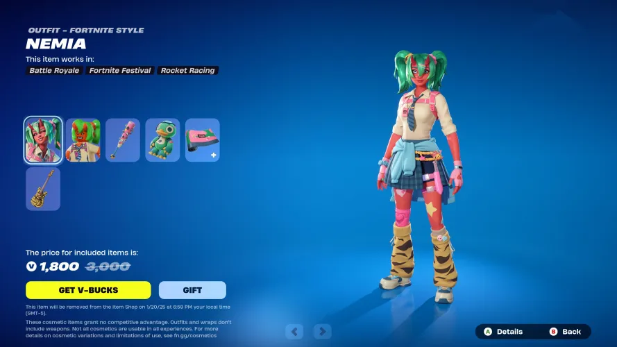Meru is in fortnite?