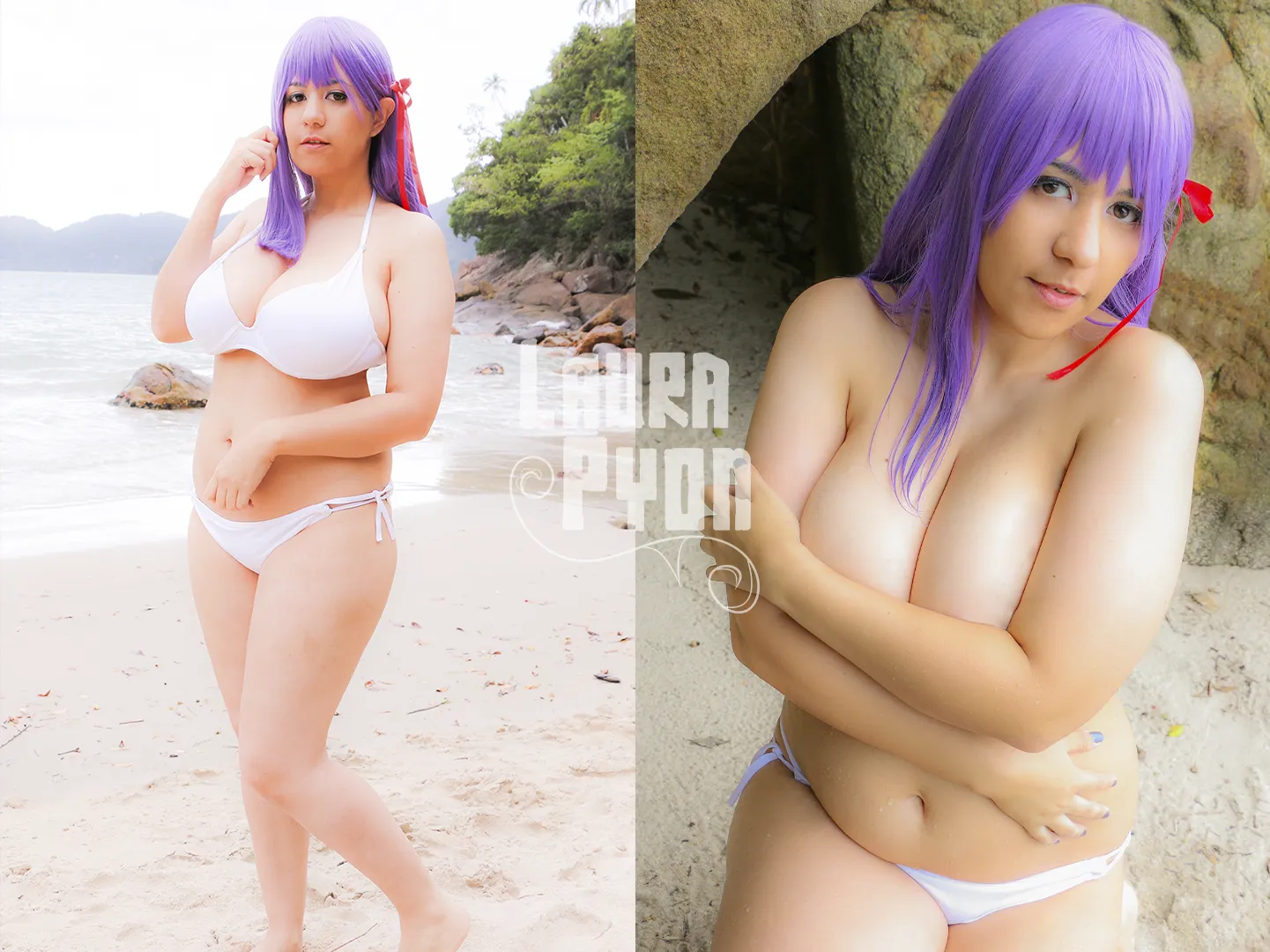 Sakura wants a date at the beach (Laura Pyon) [Fate Stay Night]