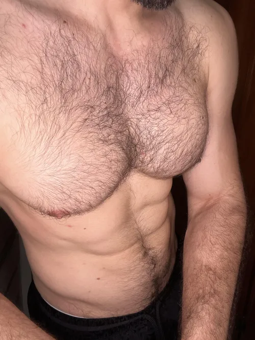 Tight fit, but I’ll make sure your face stays buried in.