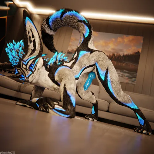 YCH Render | Jack-O Pose (dragonplayer) [M]