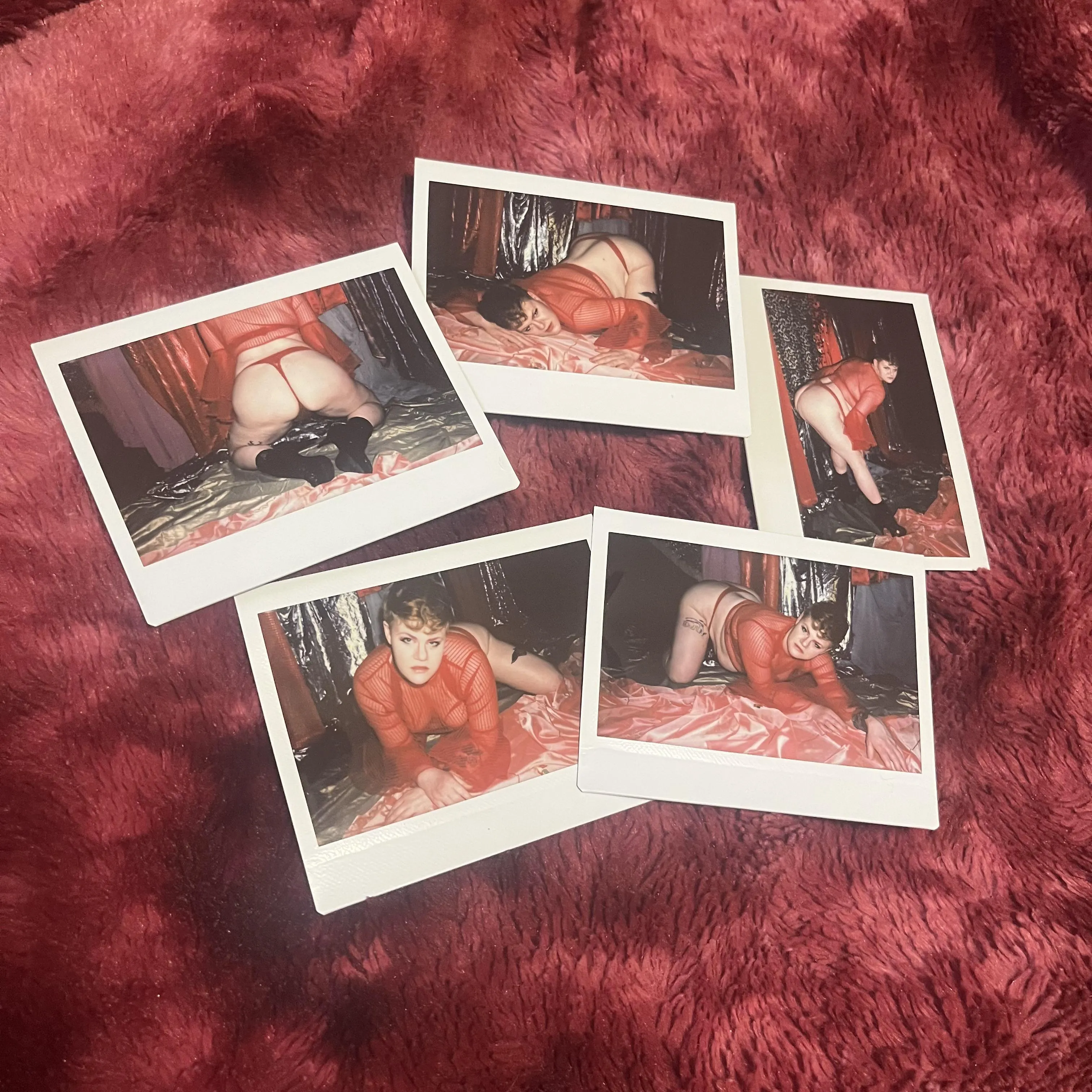 A ginger in red (on film)