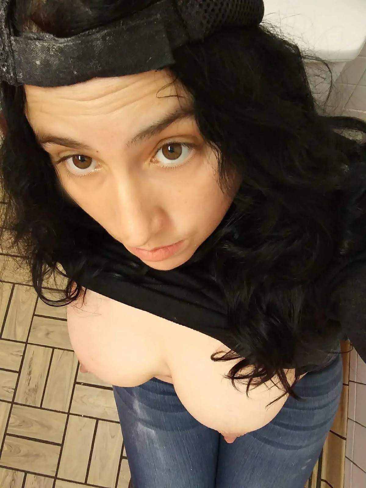 At work I'm in Tomboy mode until I lift my shirt