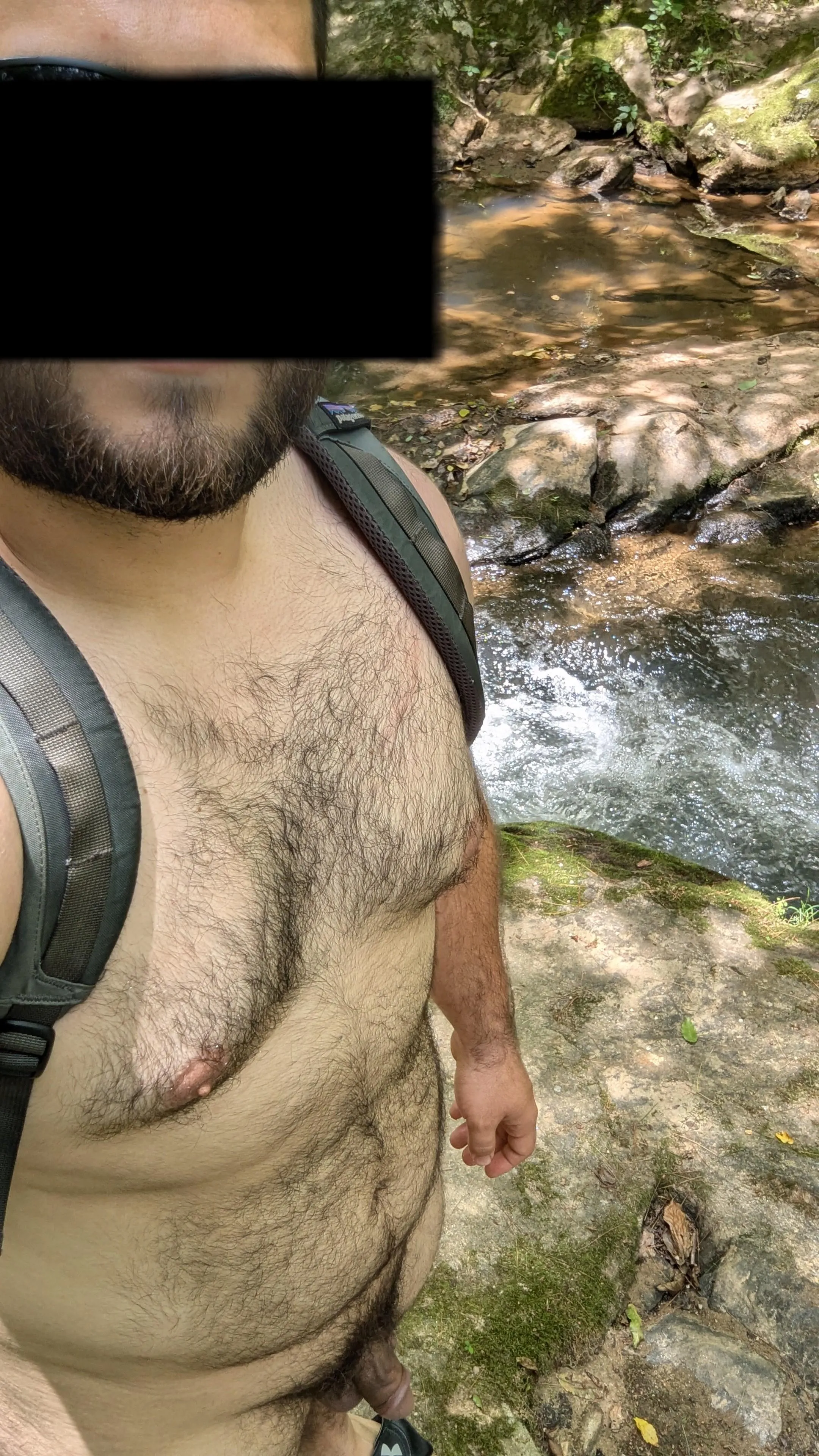 Being naked in the woods > being in the woods