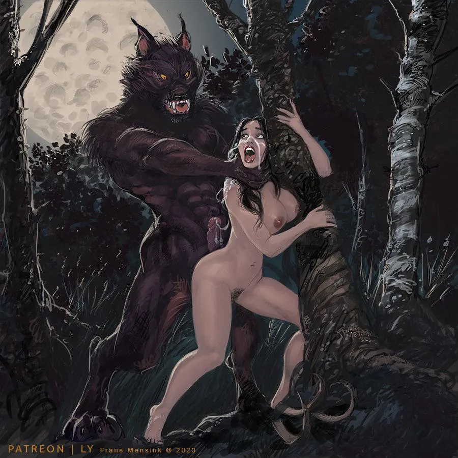 Caught in the woods (Frans Mensink)