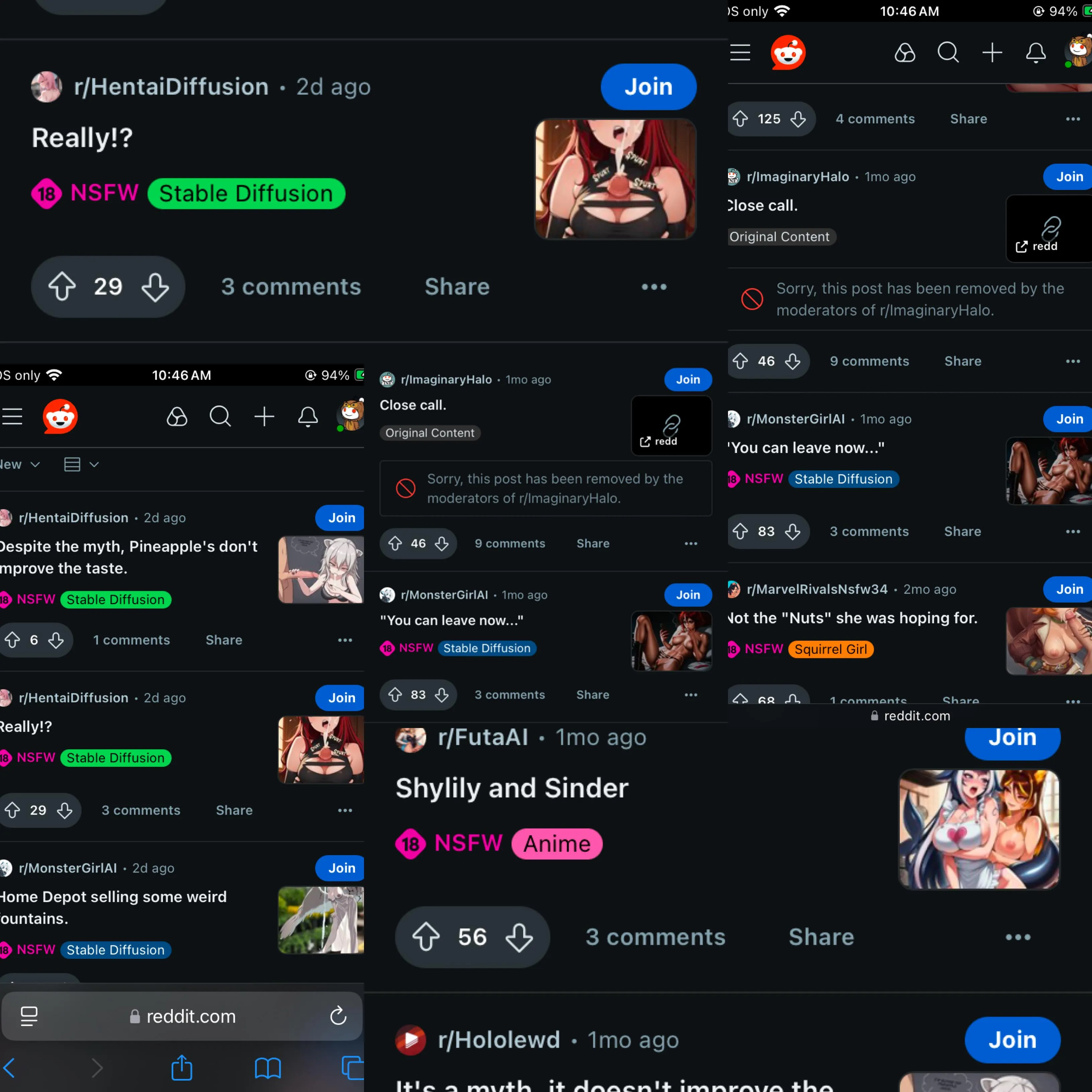 I spent 30+ hours on a single image just for it to get a few thousand views on socials. 

Get over your own ego man and I'm literally a professional AI artist who gets paid to make this stuff.  ( BOI IS THIS YOU) LIL GOON FUCKERY