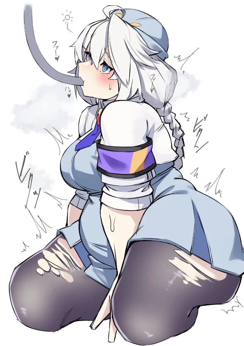 Kirino force feeding (neko_kaminari80)