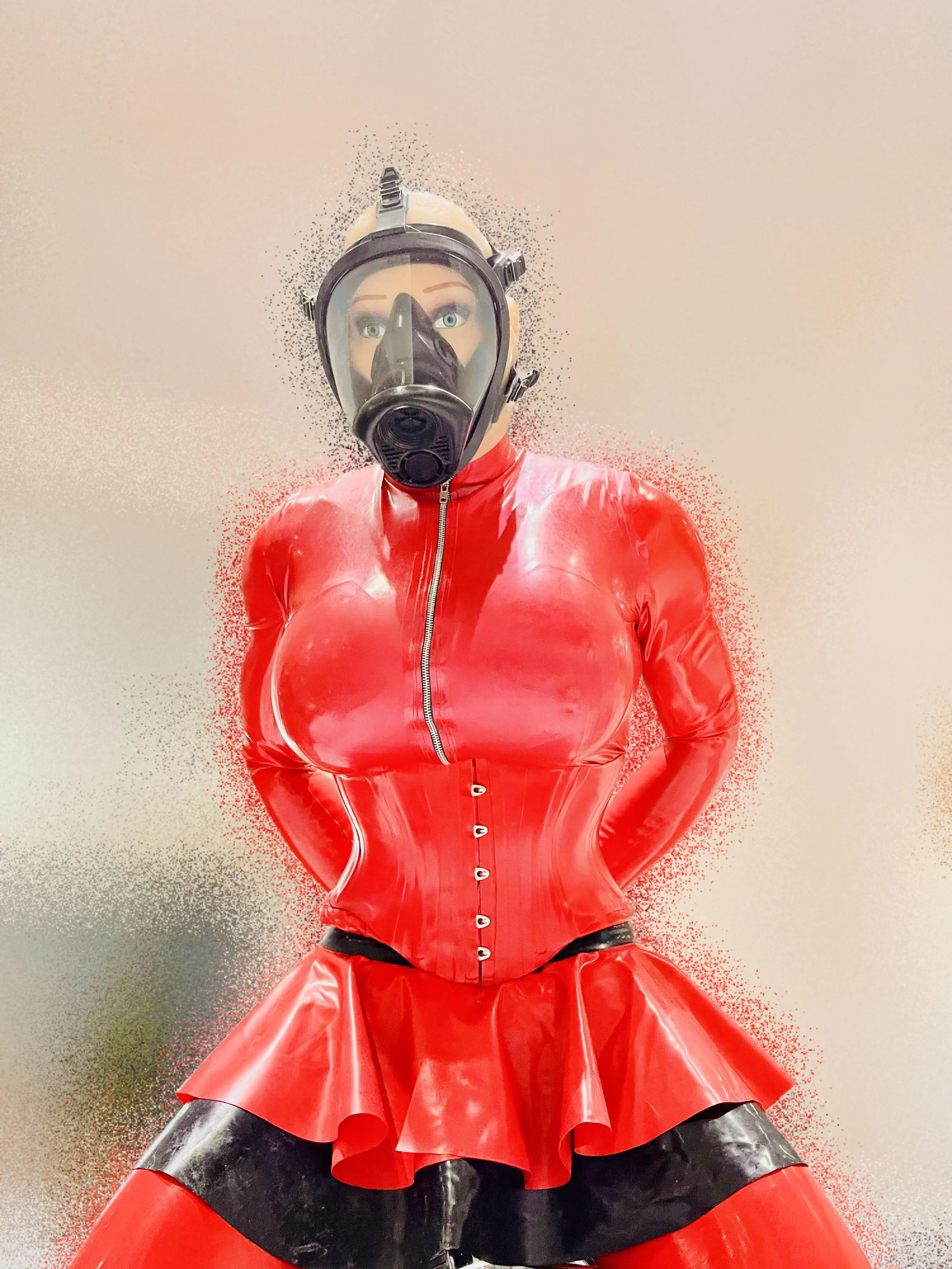 Latex doll ready to please