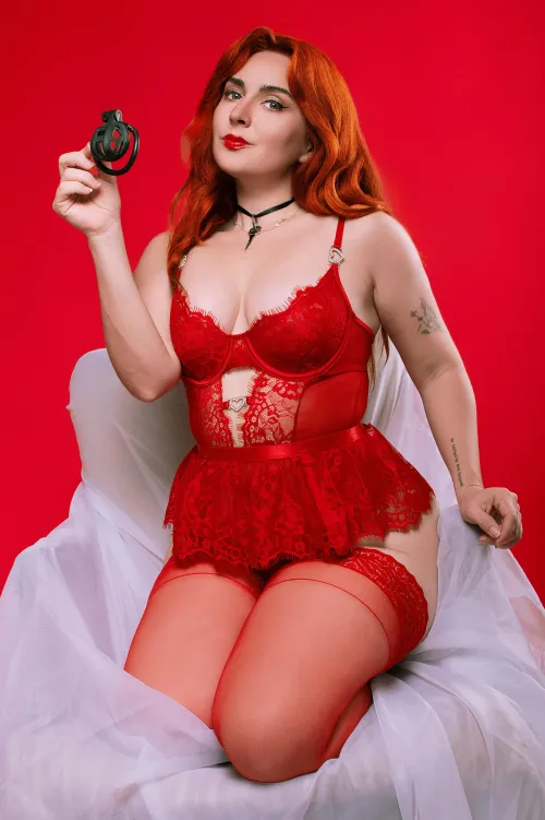 Love is in the air, and so is the scent of your frustration. This Valentine's Day, I'll be enjoying the sight of you, caged and humiliated.