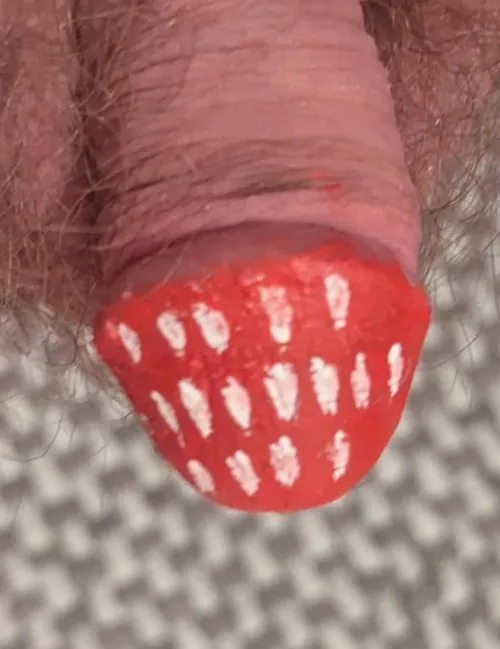 Oh, look! A strawberry!