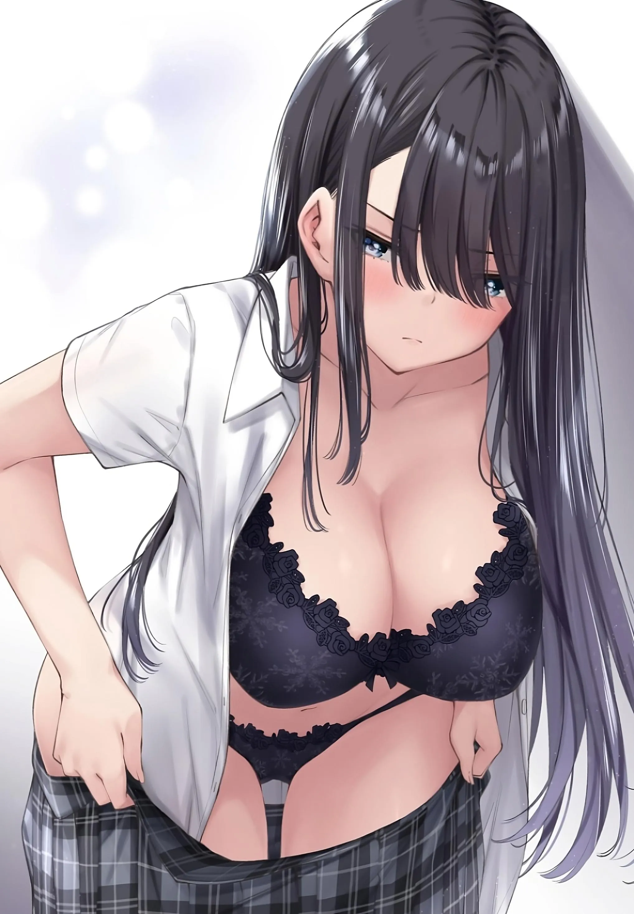 Taking off her skirt [Artist's OC]