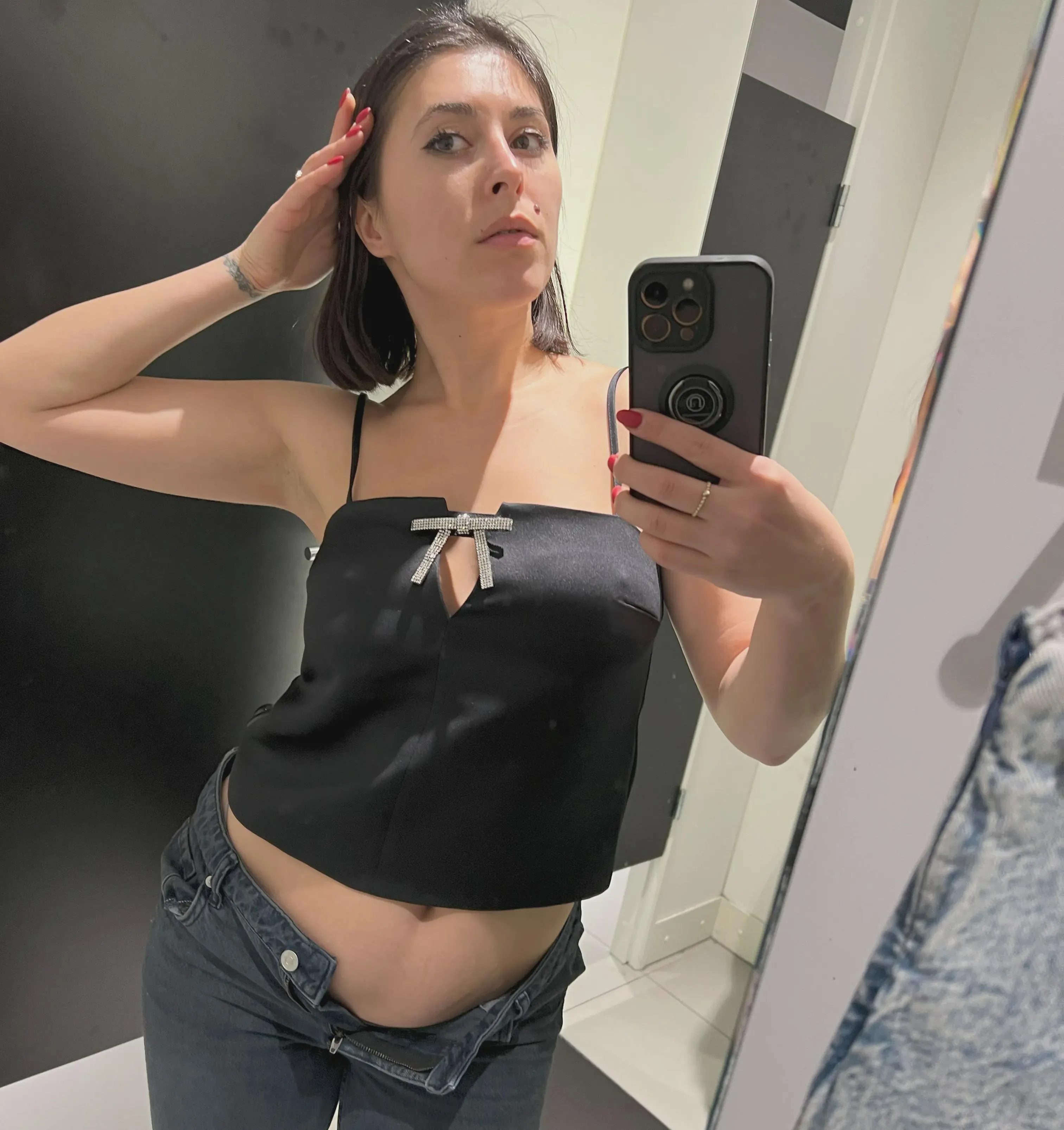 this bimbo likes her outfits a little more revealing