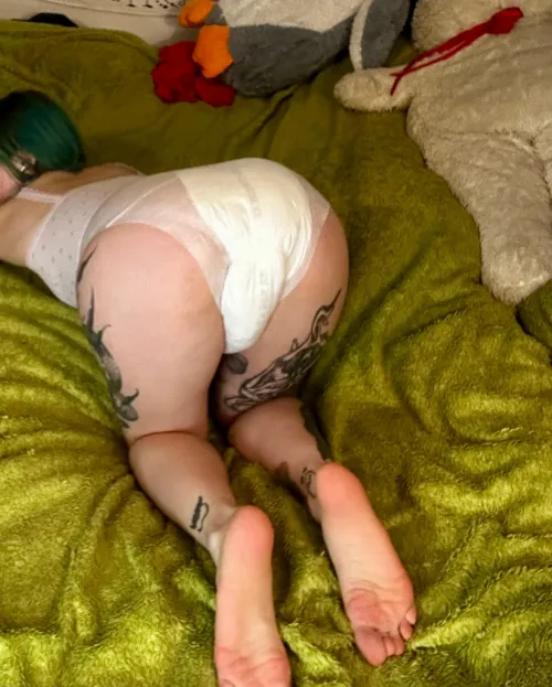 Ups my wet diaper 💦