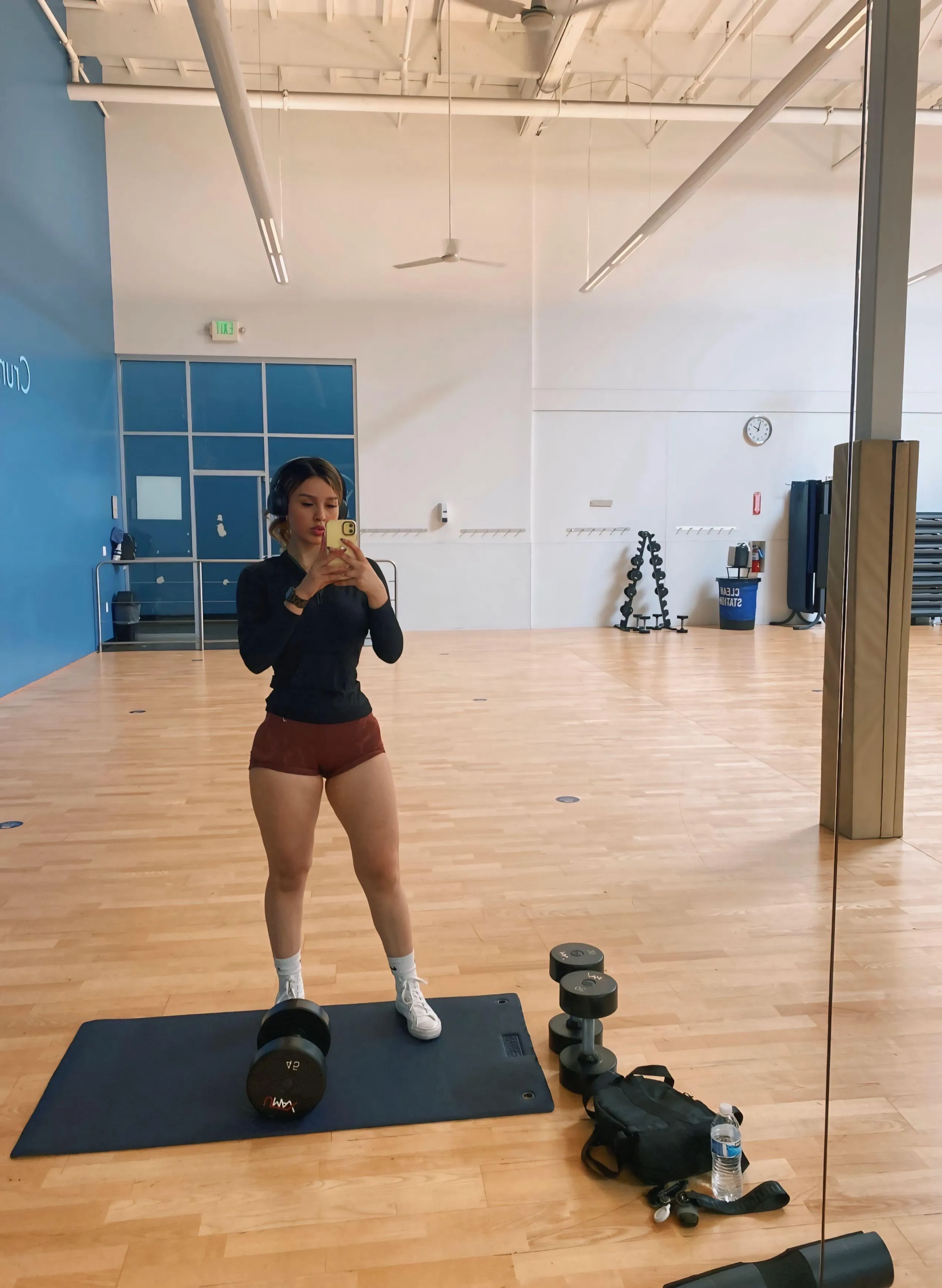 We love an empty gym
