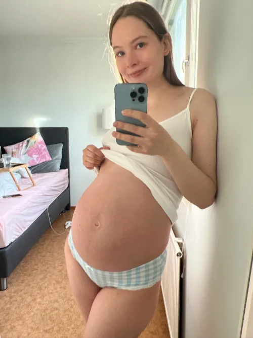 I think I look hotter when pregnant