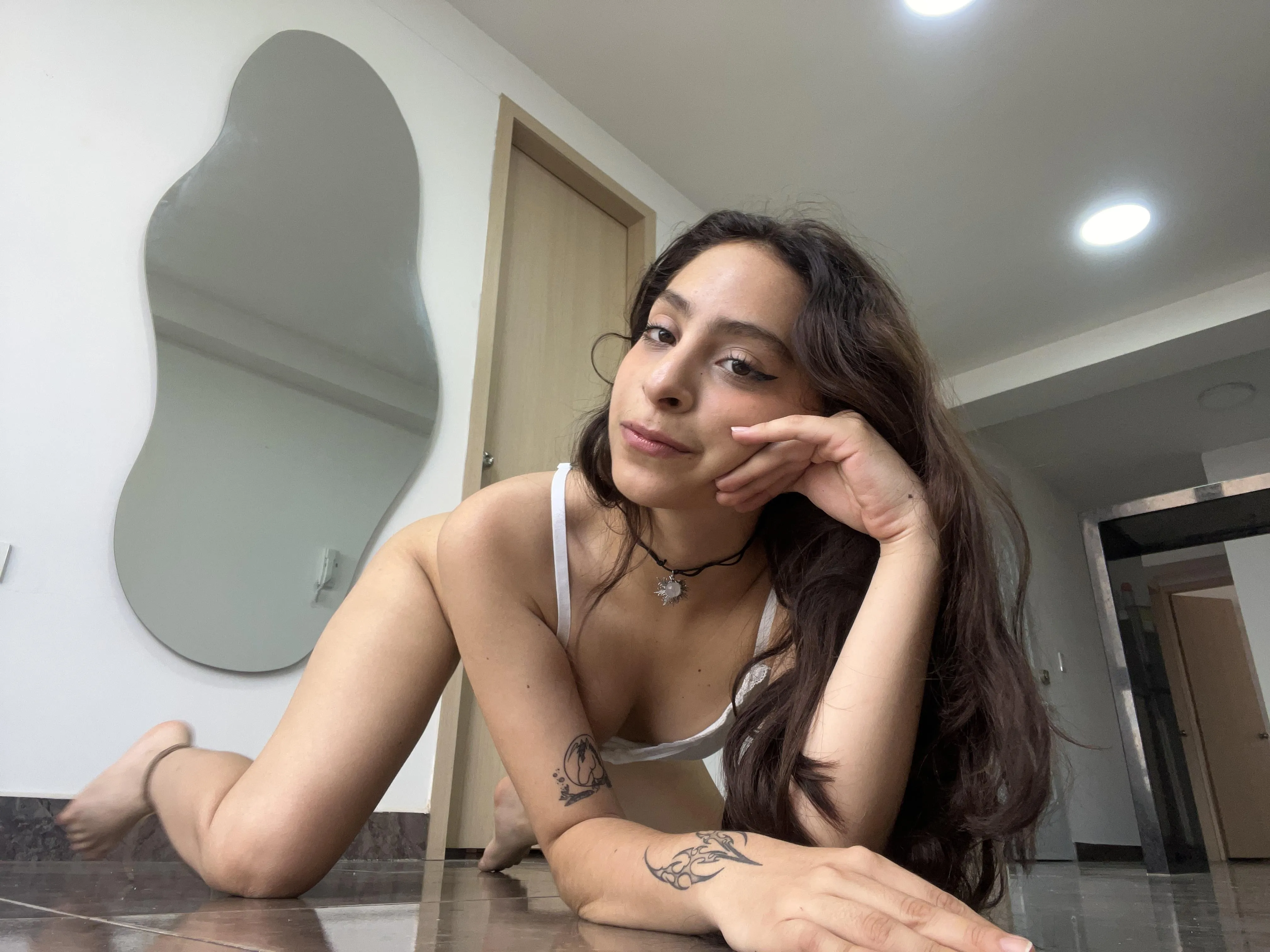 In the position ready for breeding