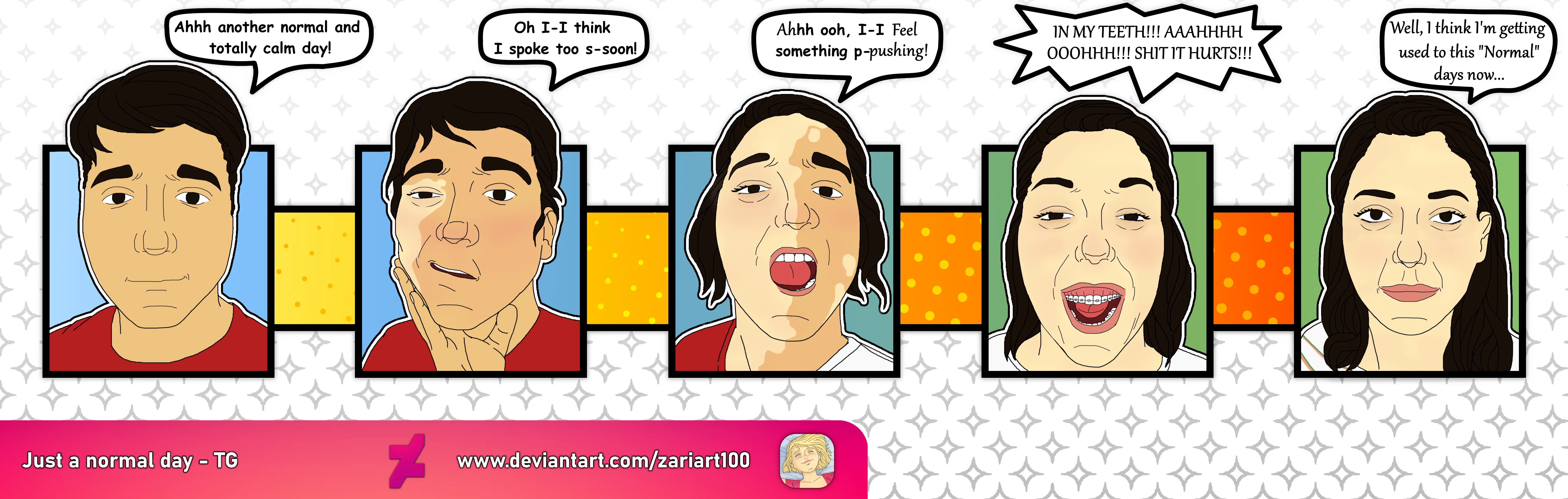 Just a normal day TG - by Zariart