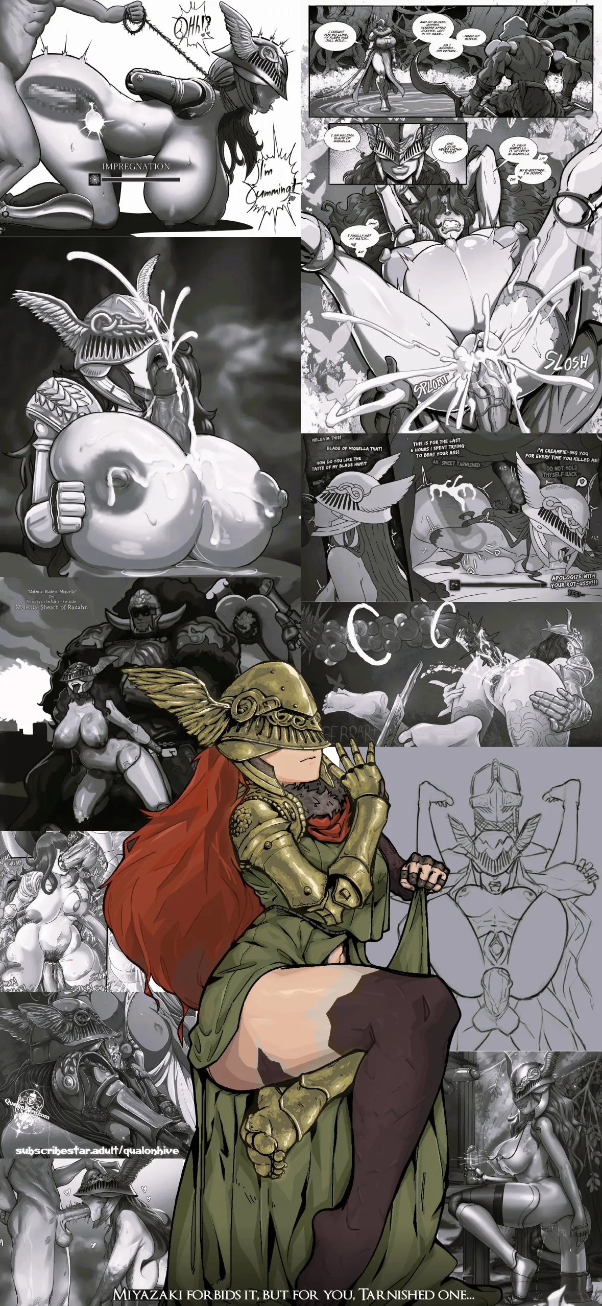 Malenia Hentai Wallpaper (Illenn_)