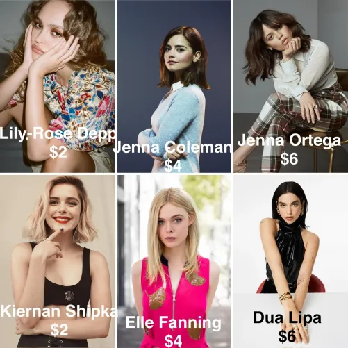 My favorites. You get $10