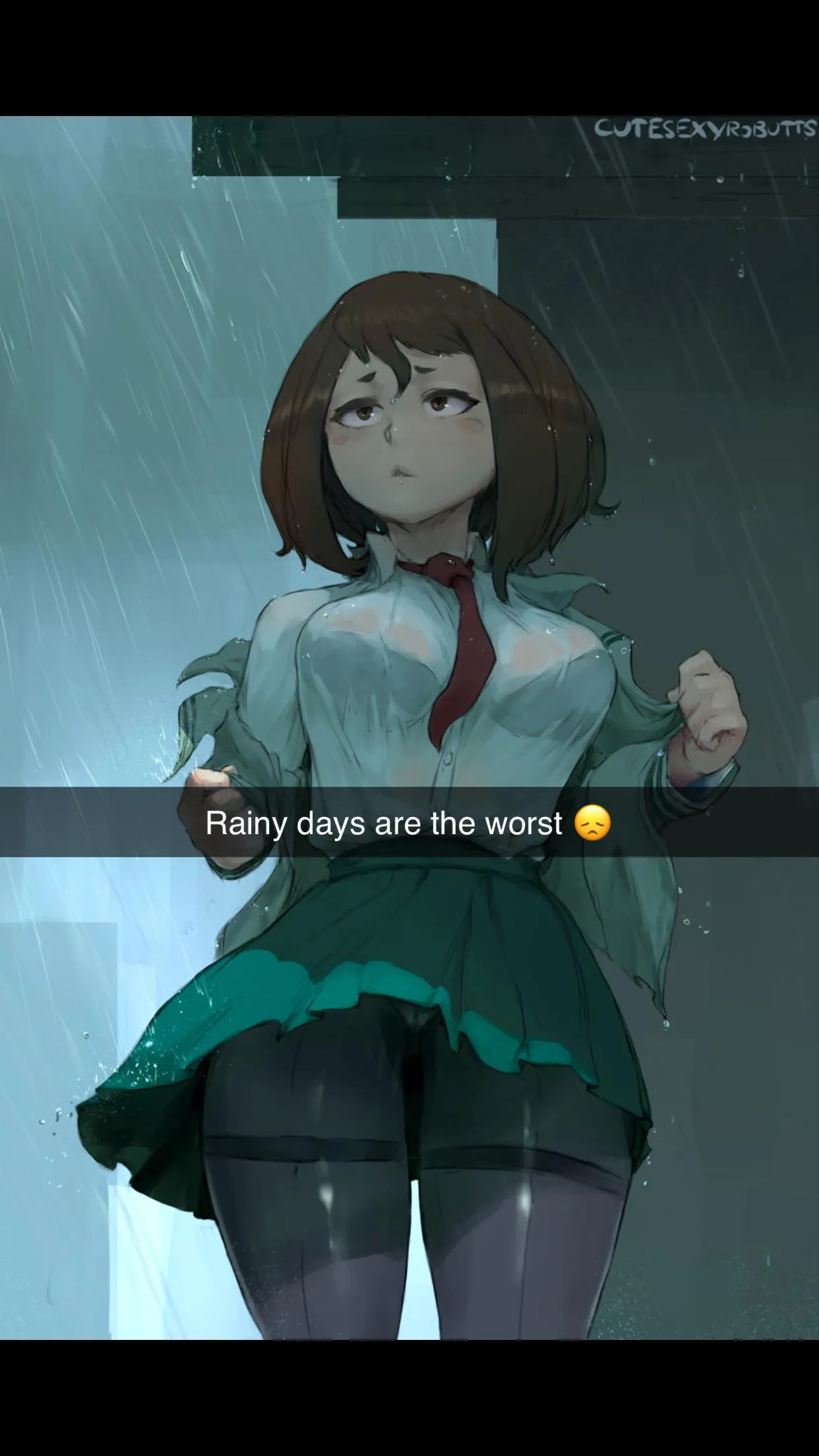 Ochako’s Snapchat #8
