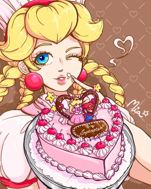 Peach's sweet valentine (magicalgirlmia)