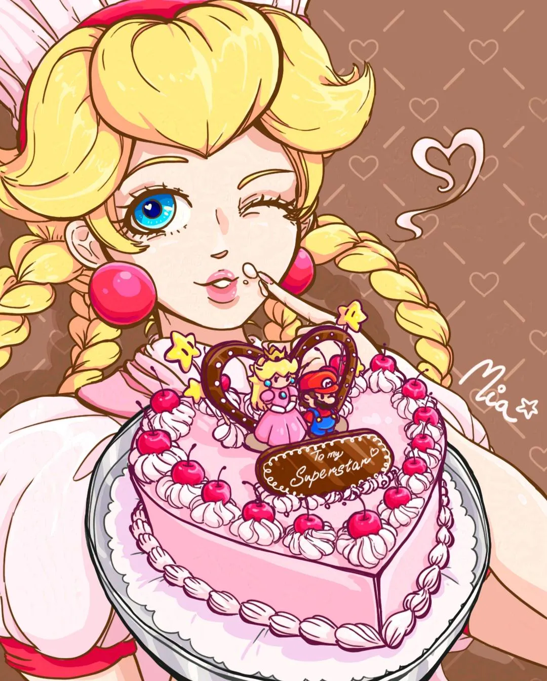 Peach's sweet valentine (magicalgirlmia)