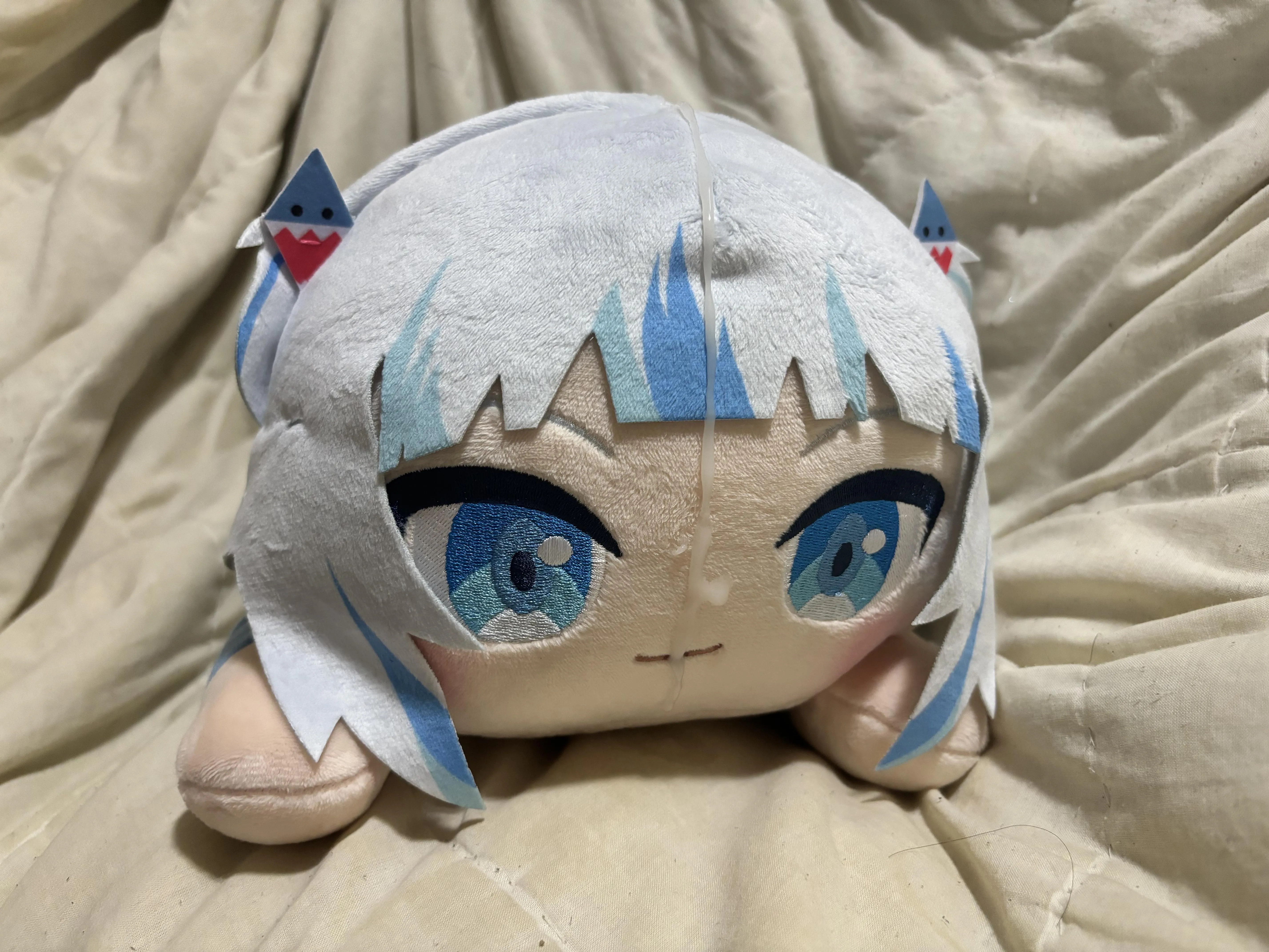 Reeled in a line of cum for Gura 💦