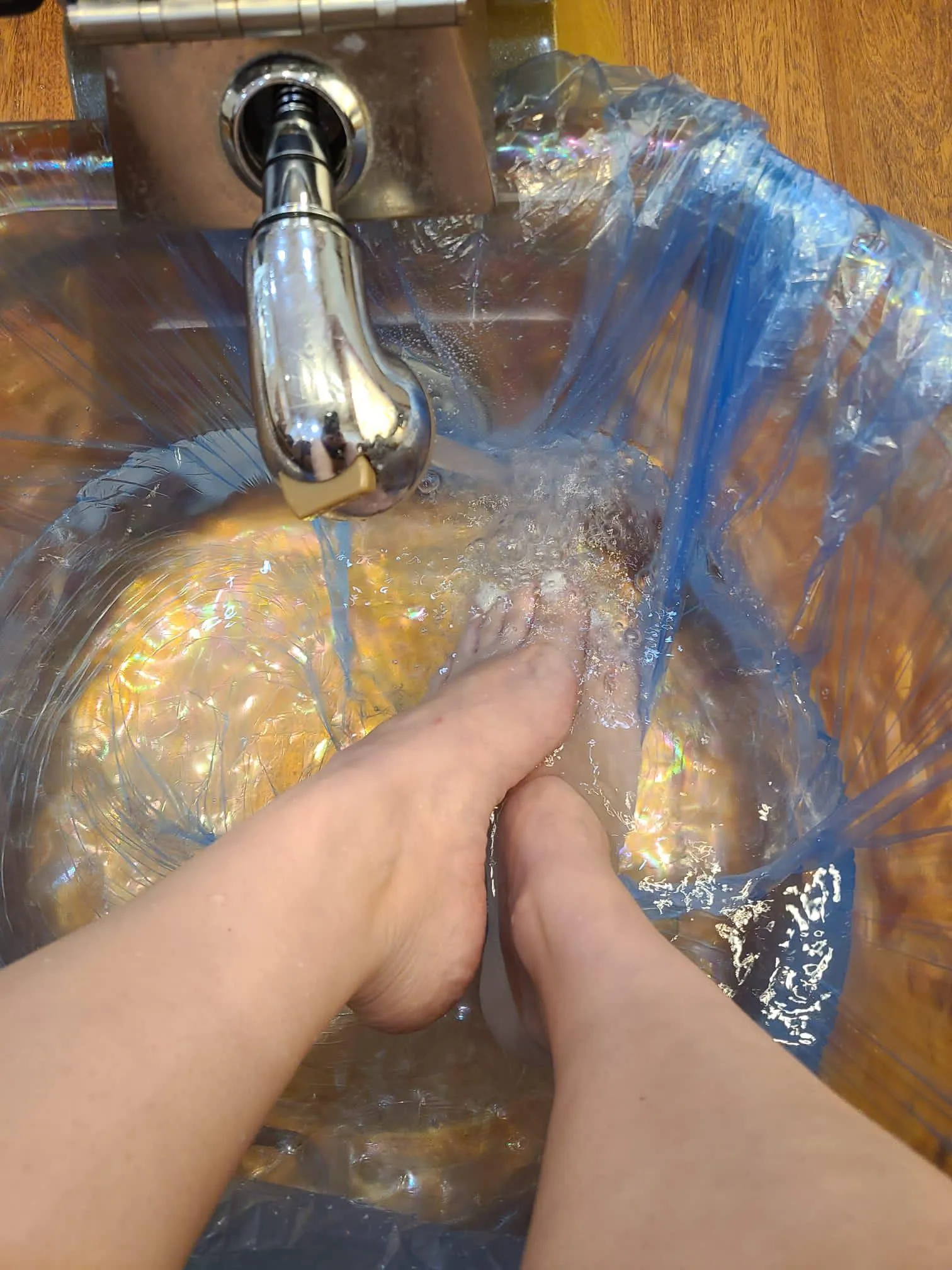 Saying goodbye to the white polish 😿