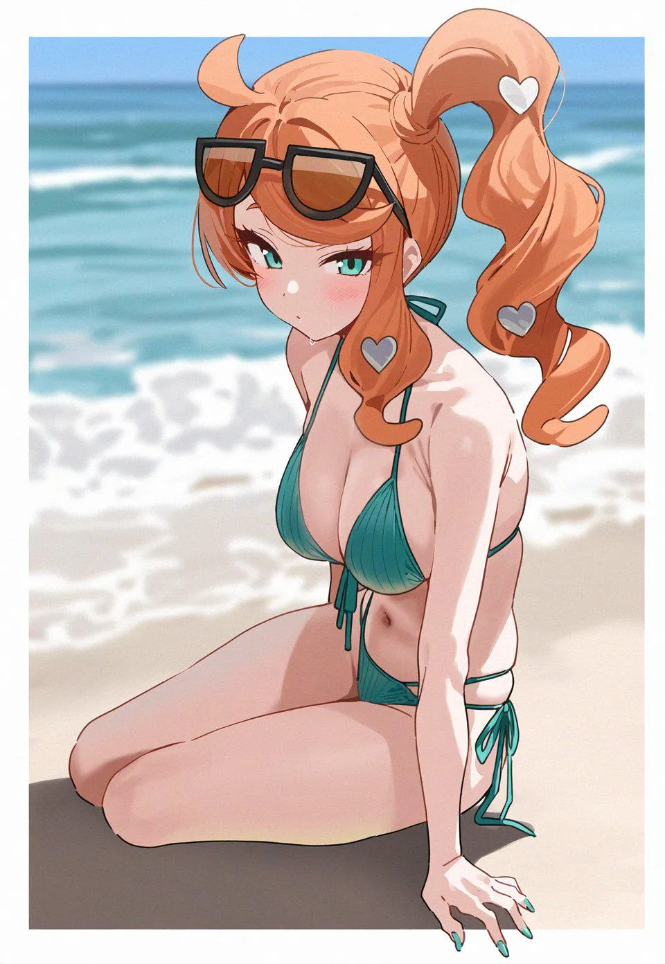 Sonia at the Beach