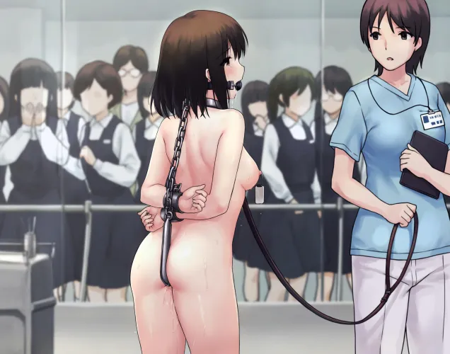 Taking her for a walk