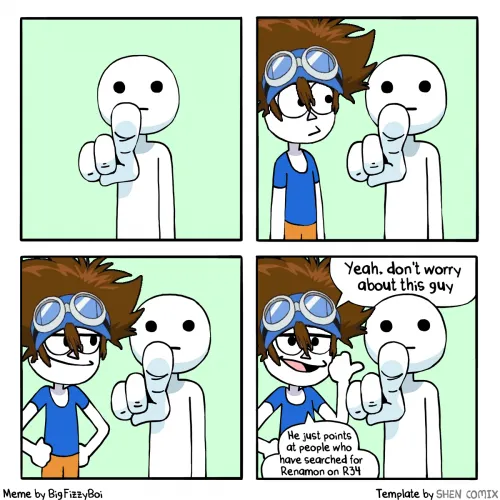 We know what you've been up to (Original Meme/Template by Shen Comix)