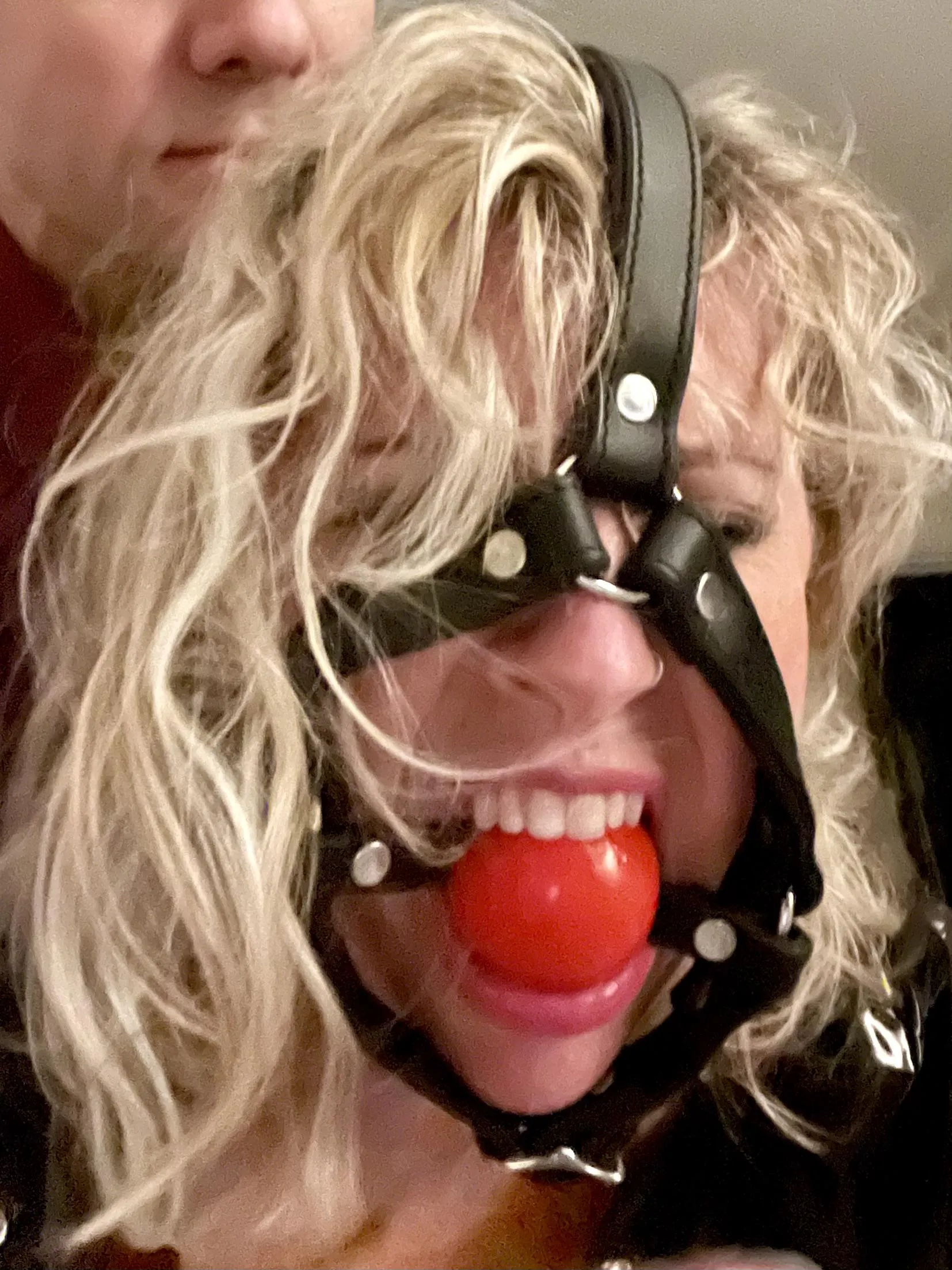 Am definitely smiling at the camera