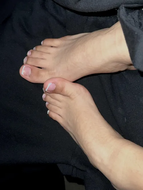 [oc] how long should i edge him to latina feet