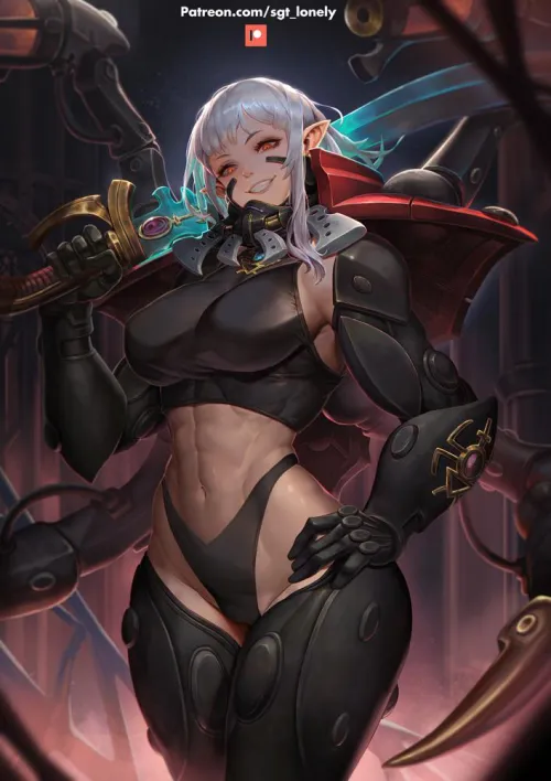 Phoenix Lord of the Warp spiders by SGT_Lonely